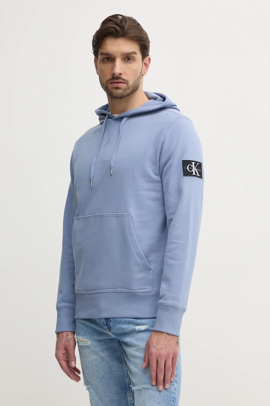 

Хлопковая толстовка Calvin Klein Jeans, синий