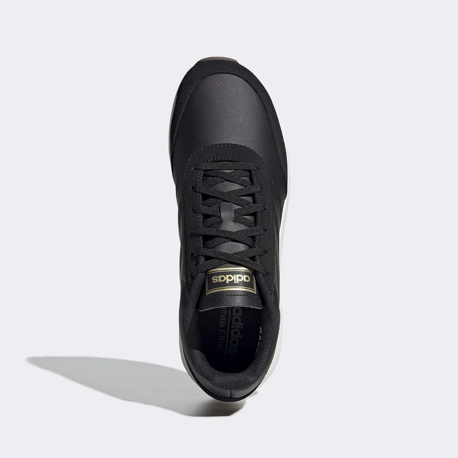 Мужские беговые кроссовки Adidas в стиле 70-х, Cblack Clowhi Gresix — фото 2