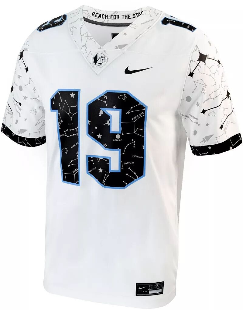 

Мужская белая альтернативная футбольная майка Nike UCF Knights 191 Replica
