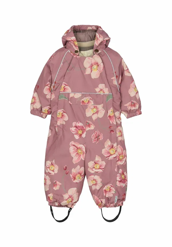 Комбинезон Dard snowsuit Petit Piao, осенний анемон aop