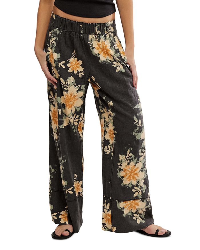 

Брюки Days End с принтом Free People, черный