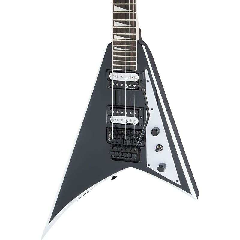 

Электрогитара Jackson JS Series Rhoads JS32 Electric Guitar, Black with White Bevels