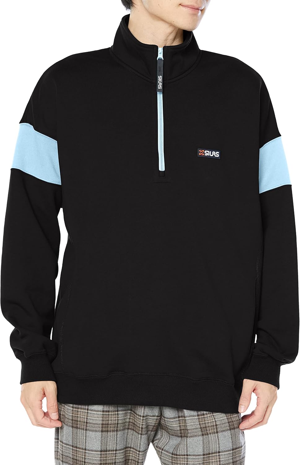 

Мужская толстовка с капюшоном Cyrus BICOLOR Sweat PULLOVER Silas, черный