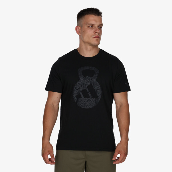 

Футболка m str с логотипом GT Adidas, черный