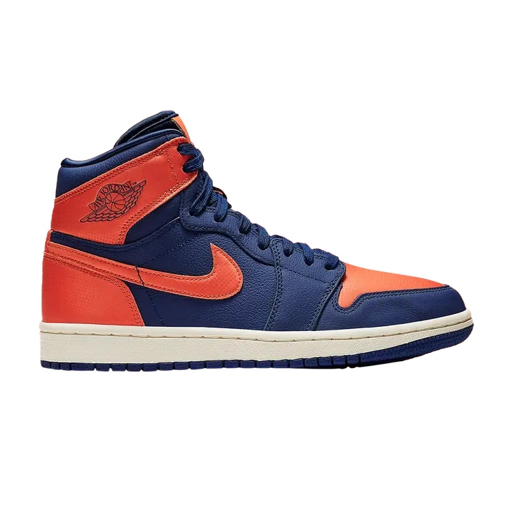 Кроссовки Air Jordan Wmns Air Jordan 1 Retro High 'Blue Void', синий