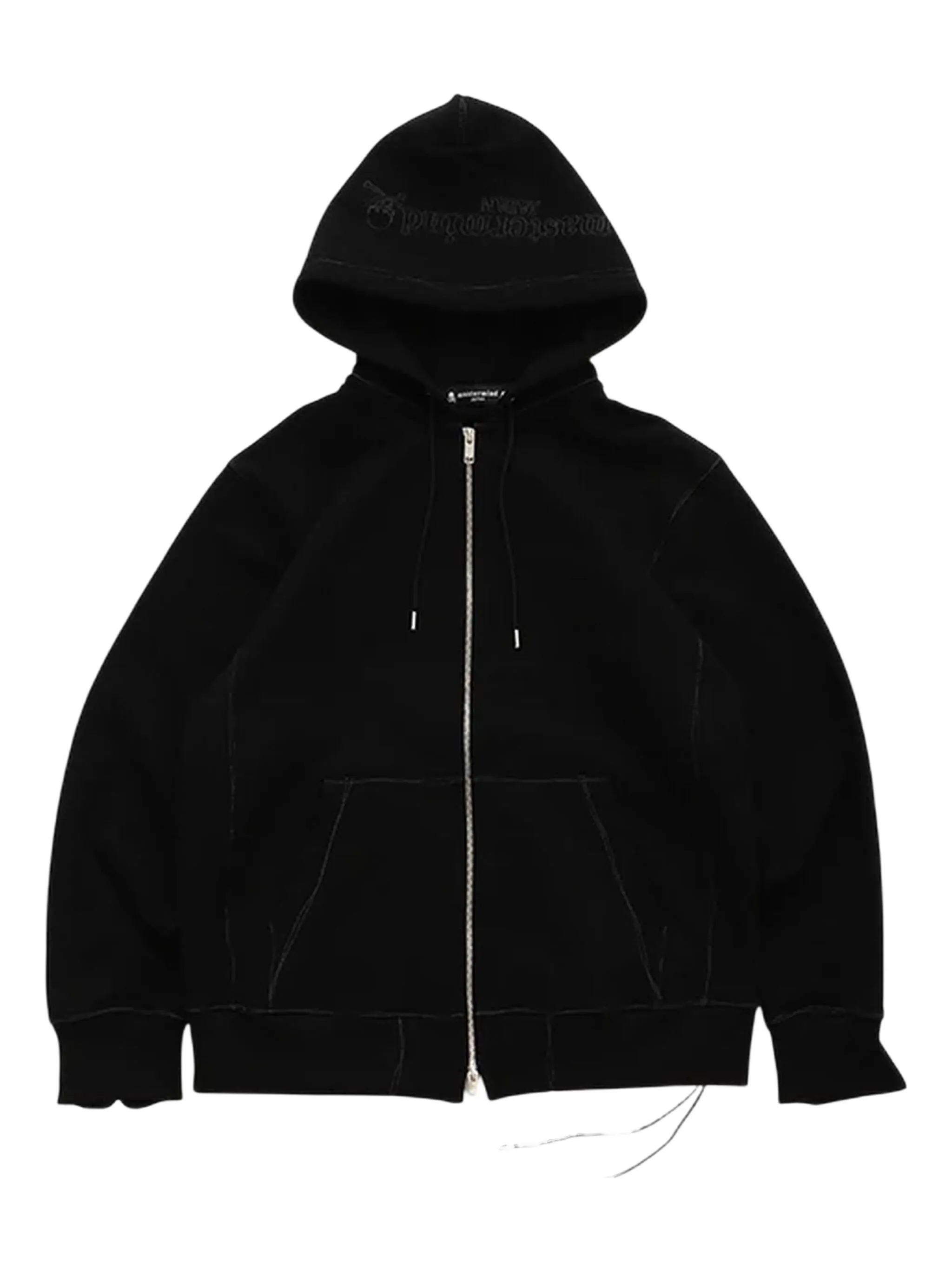 

Худи на молнии Mastermind Japan, черный