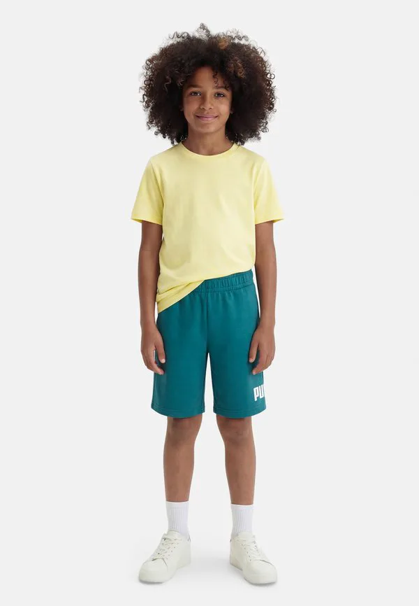 Спортивные шорты унисекс с логотипом Puma, Emerald Ice