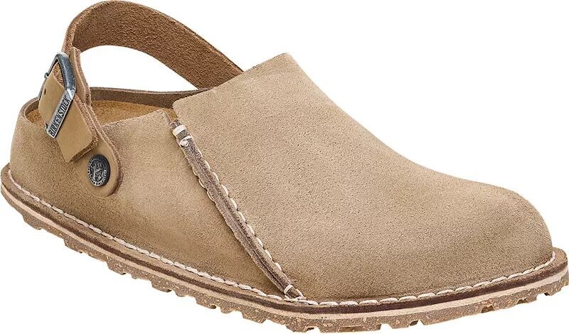

Мужские замшевые сабо Birkenstock Lutry 365, серый