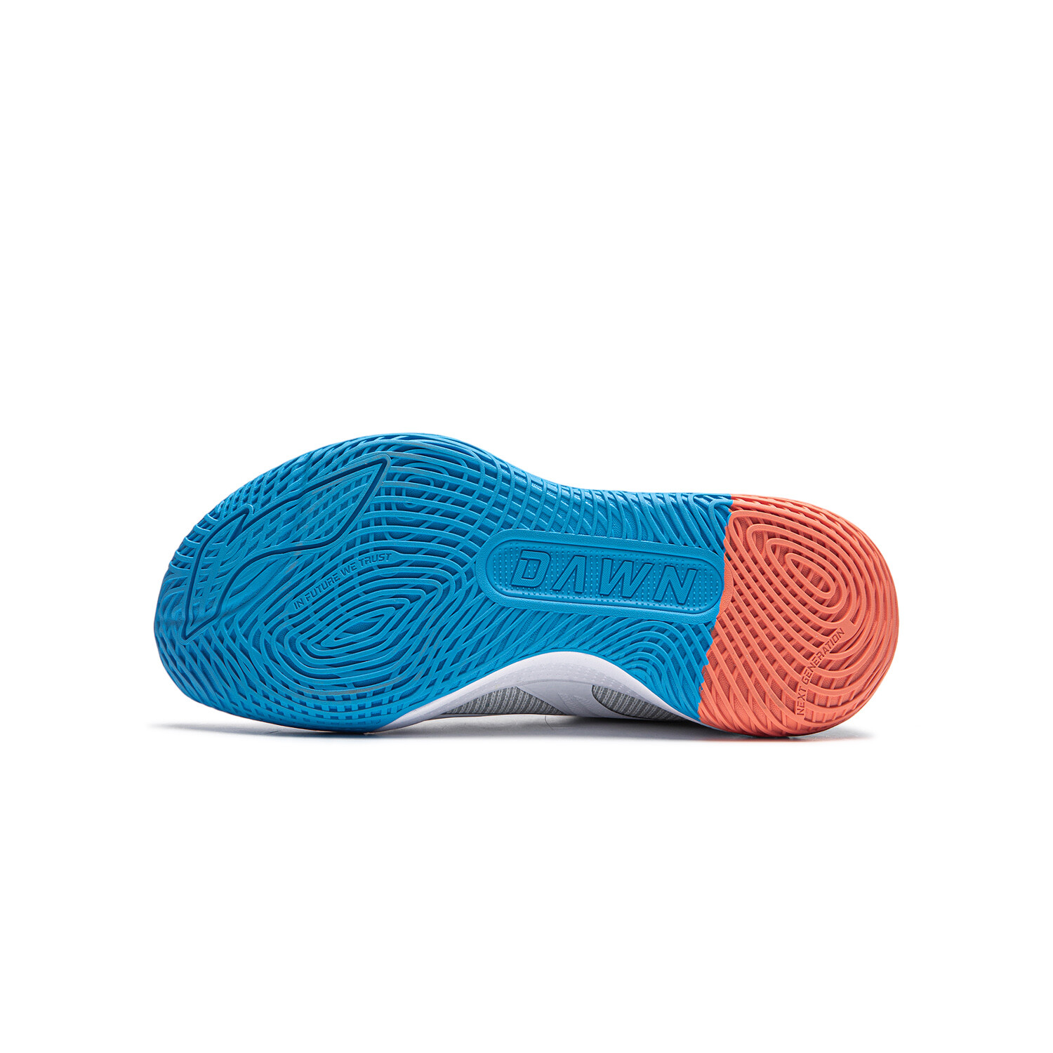 Детские баскетбольные кроссовки Kids Low-top White Lining Young, белый — фото 3