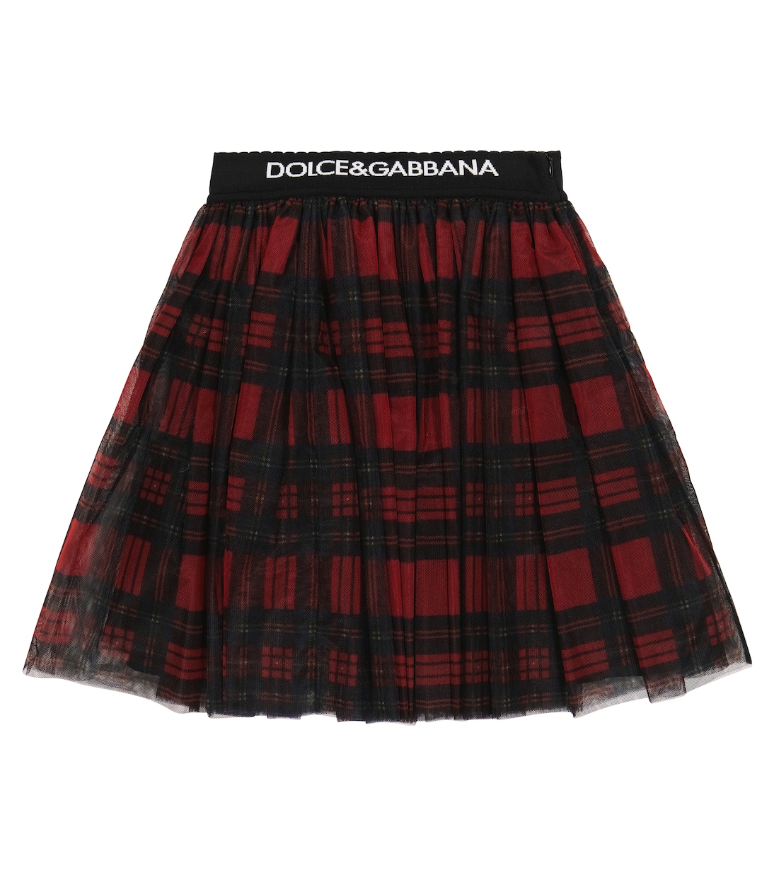 

Юбка из тюля в клетку Dolce&Gabbana Kids, Tartan