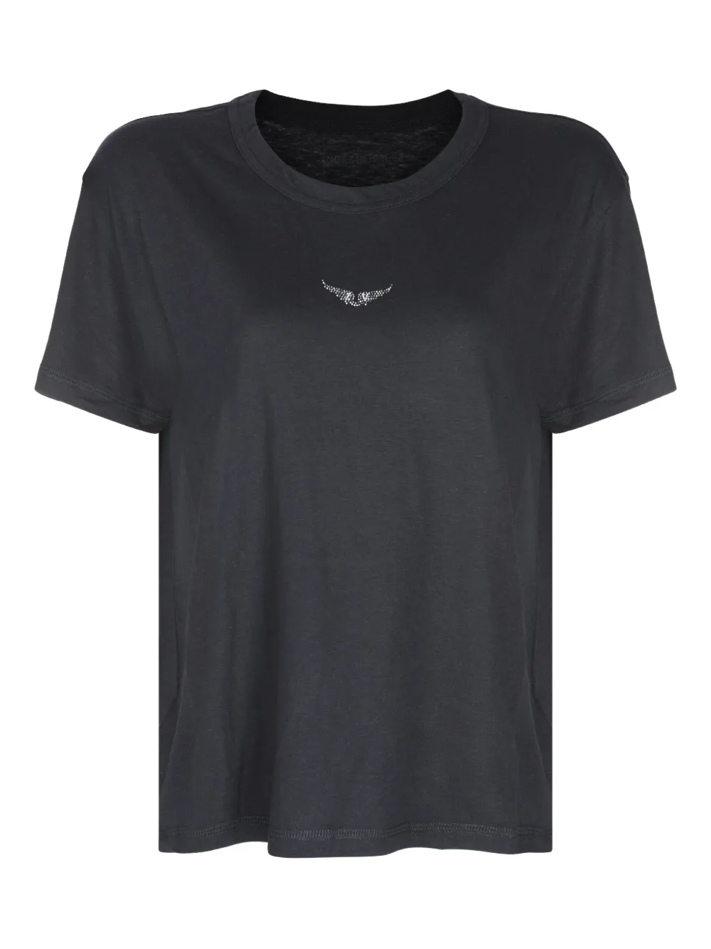 

Футболка с кристаллами Zadig&Voltaire, черный