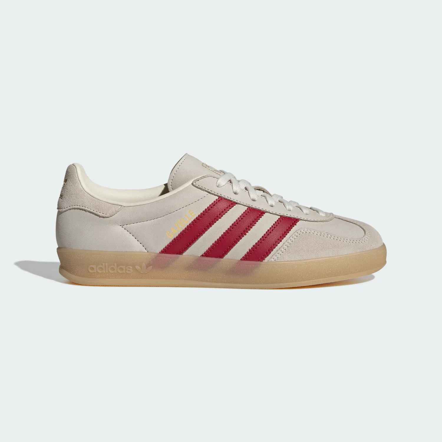 Мужские низкие кроссовки Adidas Gazelle Indoor Cream White
