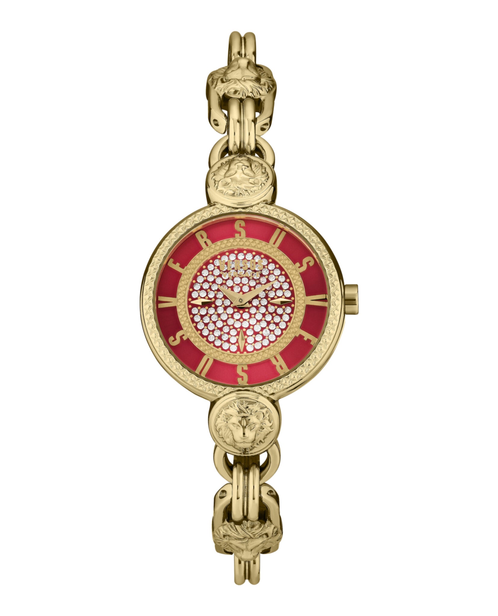 

Часы Les Docks Petite Versus Versace, золотой/золотой/красный