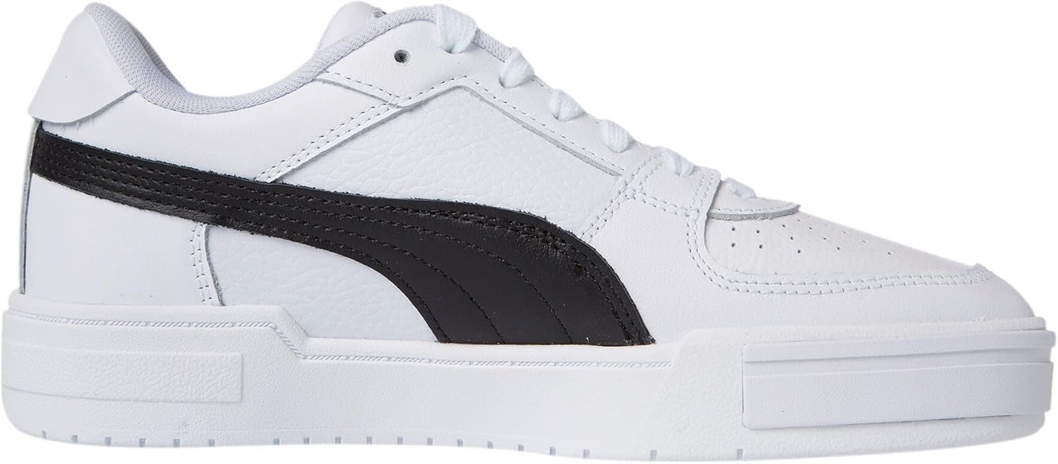 Мужские кроссовки PUMA Basket Classic с тиснением под лак, белый/черный — фото 2