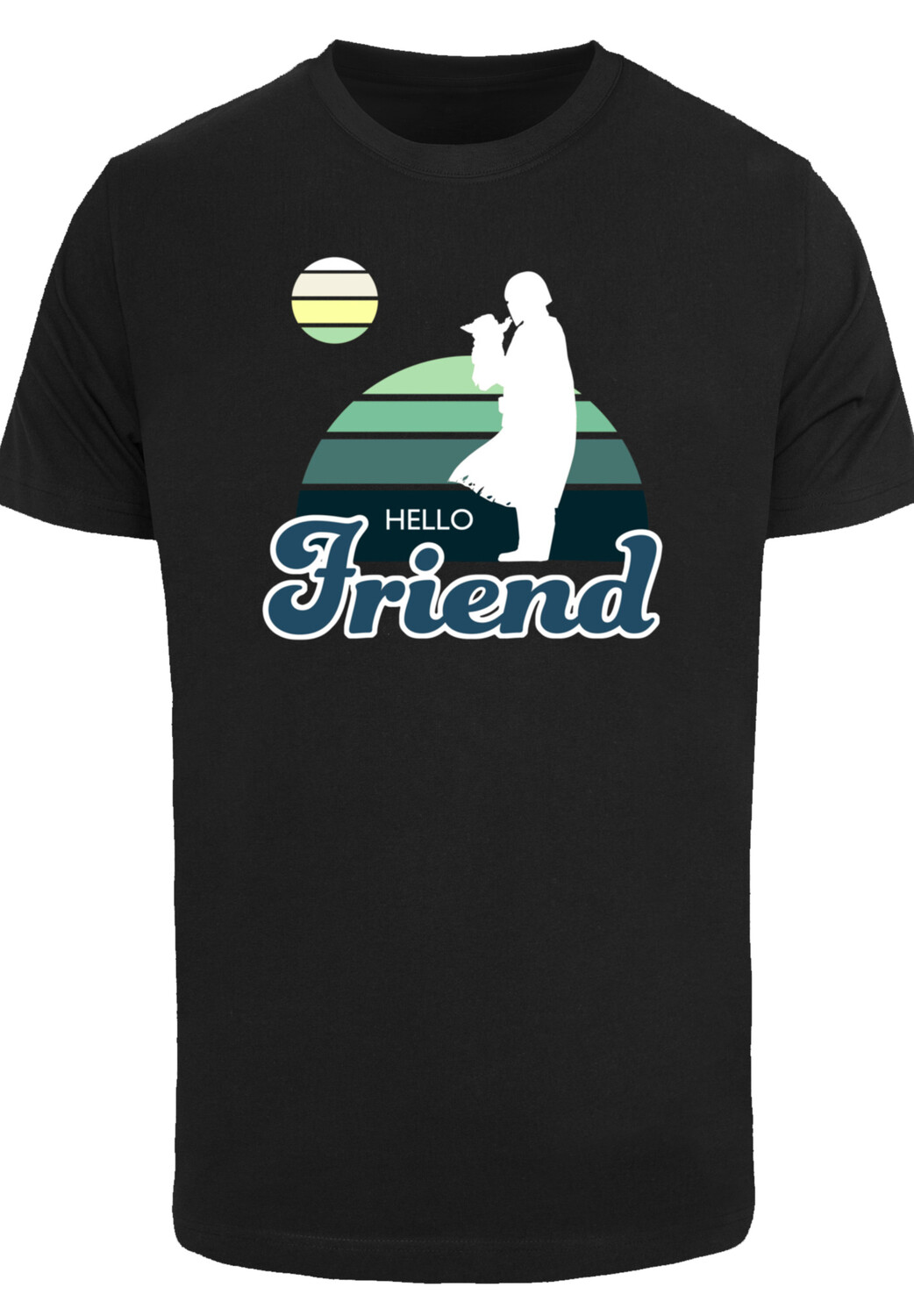 

Футболка F4NT4STIC Star Wars The Mandalorian Hello Friend, черный