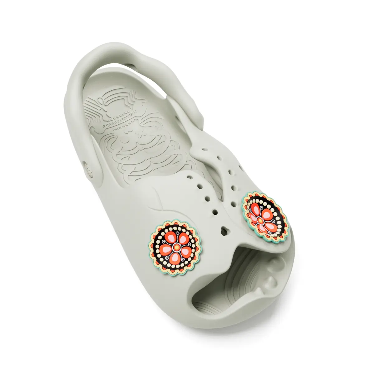 HelloSlippers Клабмаги Mr. Skully Мексика скелет унисекс шиферно-серый, цвет Slate Gray — фото 4