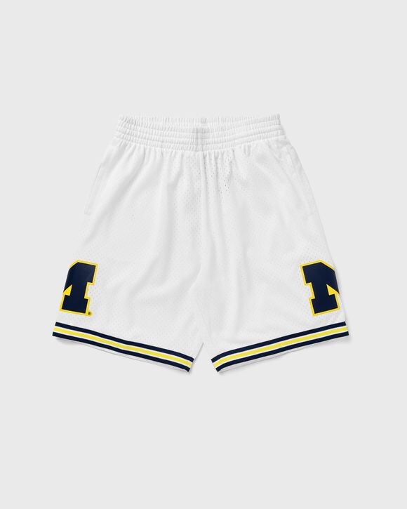 

Шорты Mitchell & Ness Ncaa White Shorts Michigan 1991-92, белый