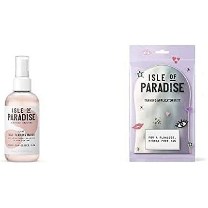 

Средство для автозагара Isle of Paradise Self Tanning Water Set with Mitt 200ml Light - Natural & Vegan