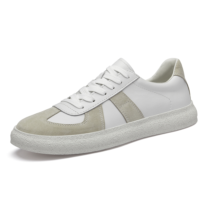 LEXON Мужские низкие скейтерские кеды цвета хаки, цвет Khaki — фото 3