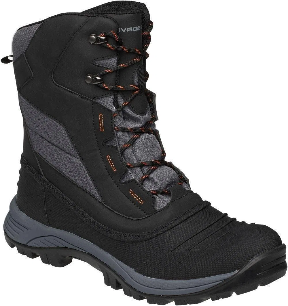 Зимние ботинки Savage Gear - высокоэффективные зимние ботинки для рыбалки, Black / Grey