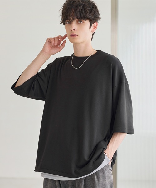 

Футболка с драпировкой, винтажным принтом и завязками ETELIO, черный