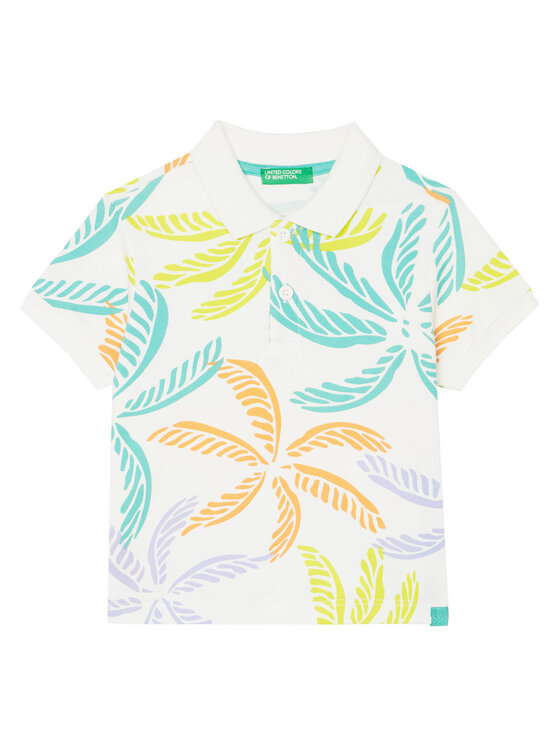 

Рубашка поло стандартный крой 36Y4G300Y United Colors Of Benetton, мультиколор
