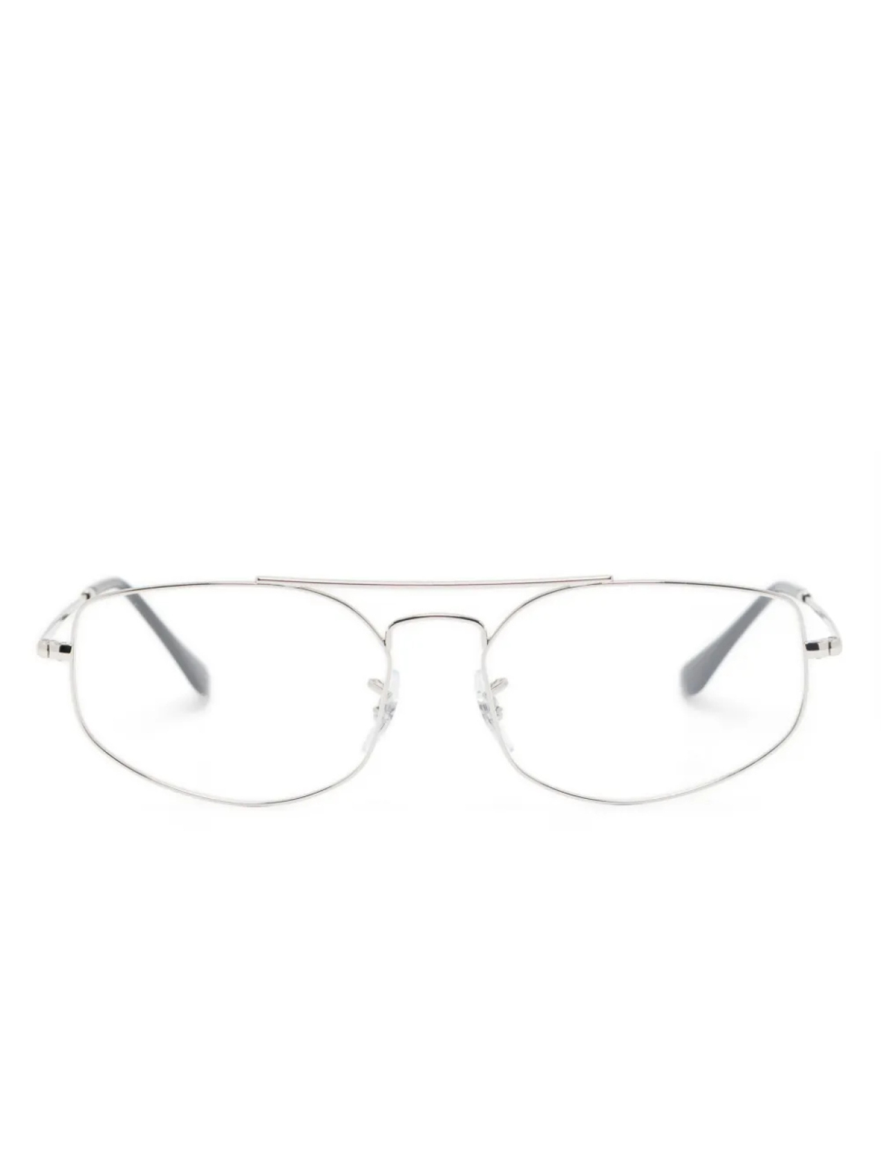 

Очки в квадратной оправе Ray-Ban, серебряный