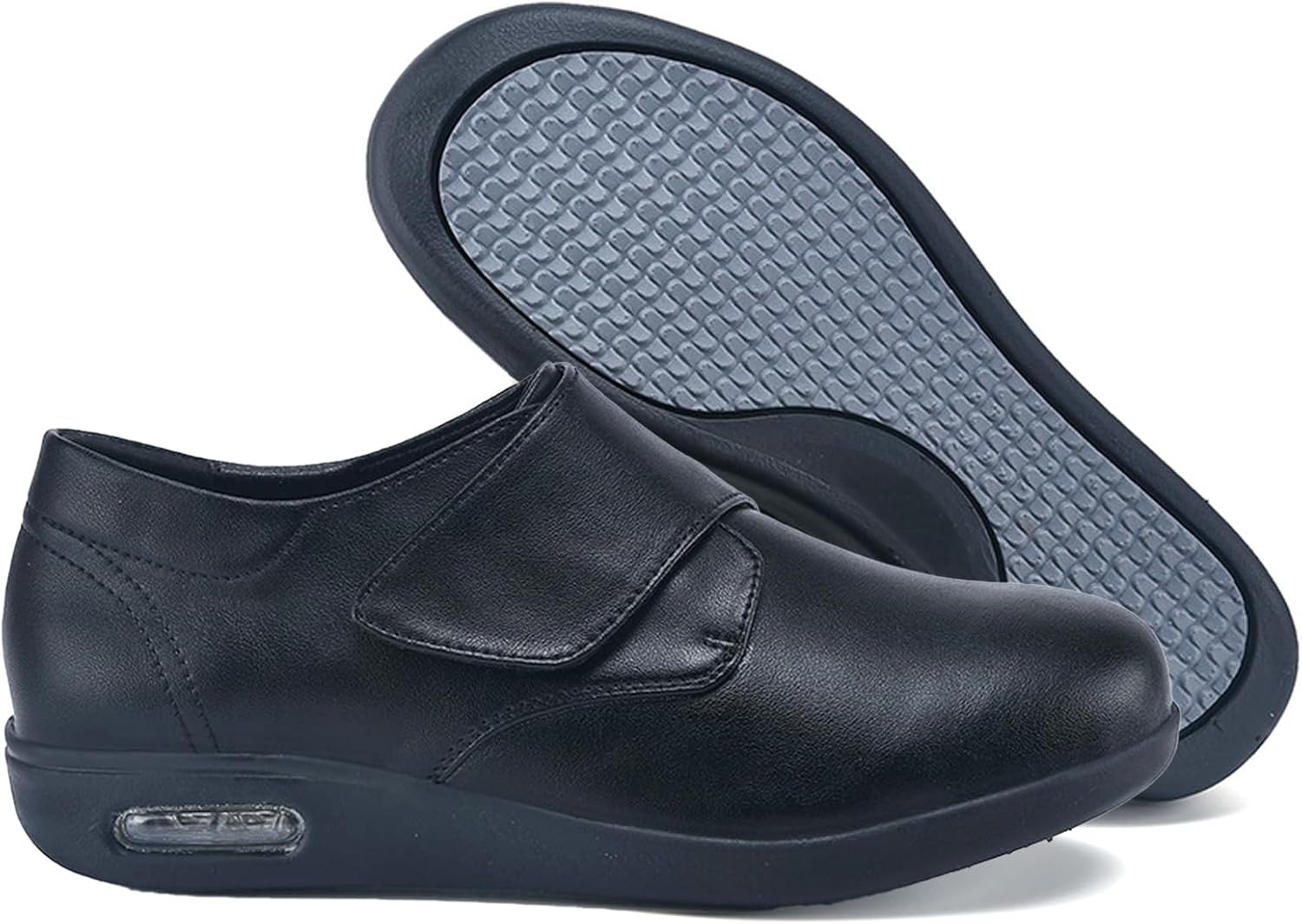 

Мужские ортопедические кожаные туфли bumuam, повседневные туфли для лечения плантарного фасциита, нескользящие формальные туфли с поддержкой свода, удобные простые туфли, черный