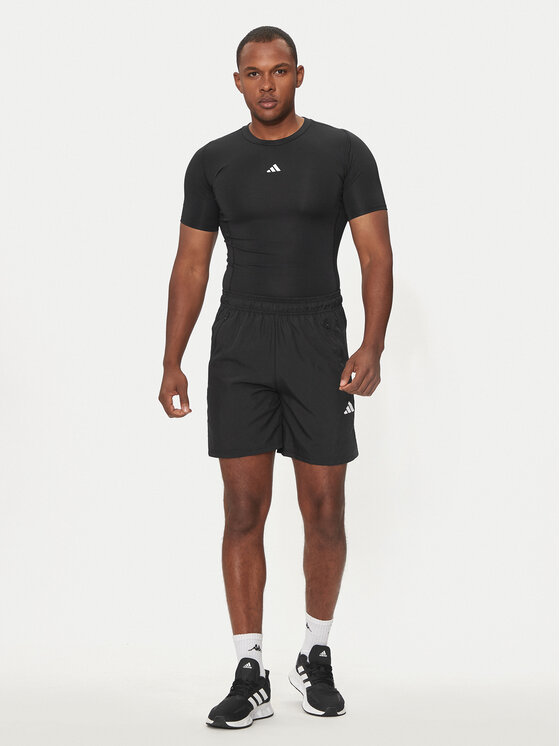 Спортивные шорты regular fit Train Essentials Woven Training Shorts IC6976 Adidas, черный — фото 2