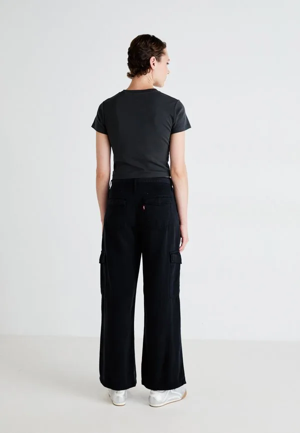 Широкие брюки-карго в стиле «папа» Levi'S, Drapey Caviar — фото 3