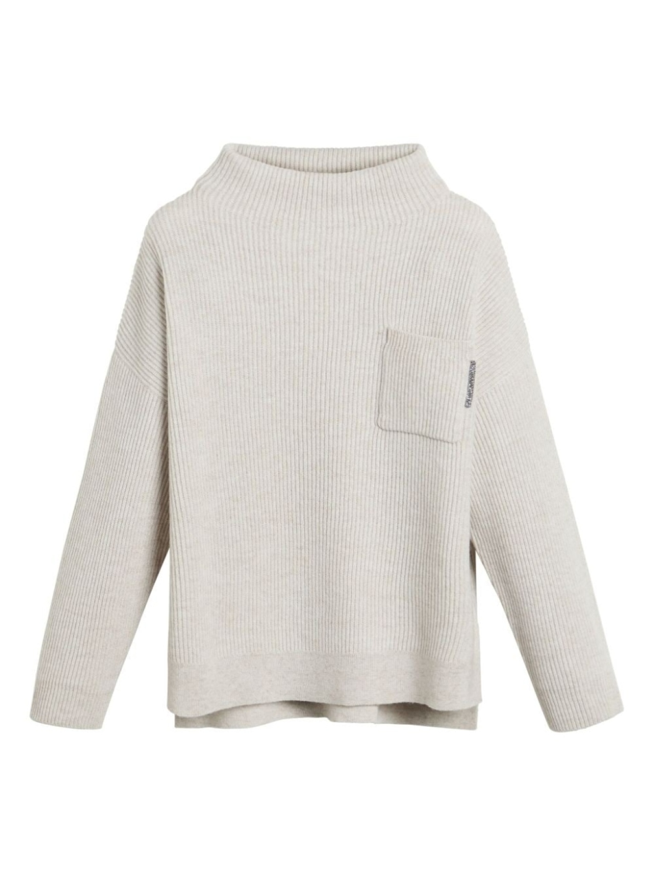 

Детский кашемировый свитер Brunello Cucinelli Brunello Cucinelli Kids, серый