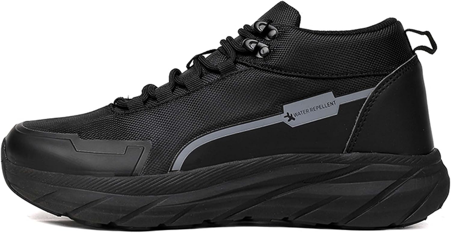 

Мужские модные спортивные кроссовки для бега, простые повседневные низкие водонепроницаемые кухонные кроссовки Generic, черный