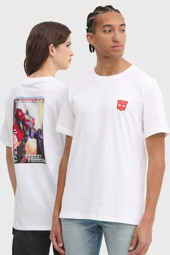 

Футболка хлопковая Transformers Converse, бежевый
