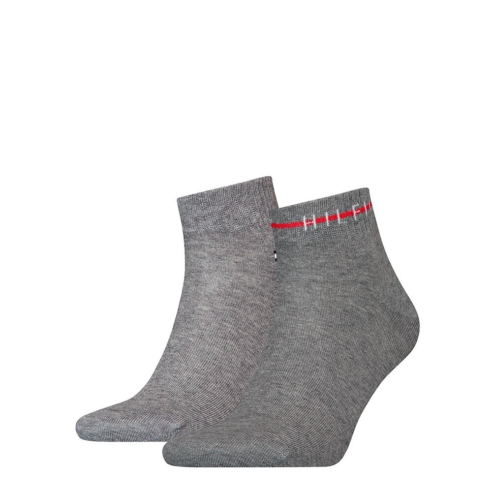 

Носки Tommy Hilfiger 701222187 Quarter short 2 шт, серый