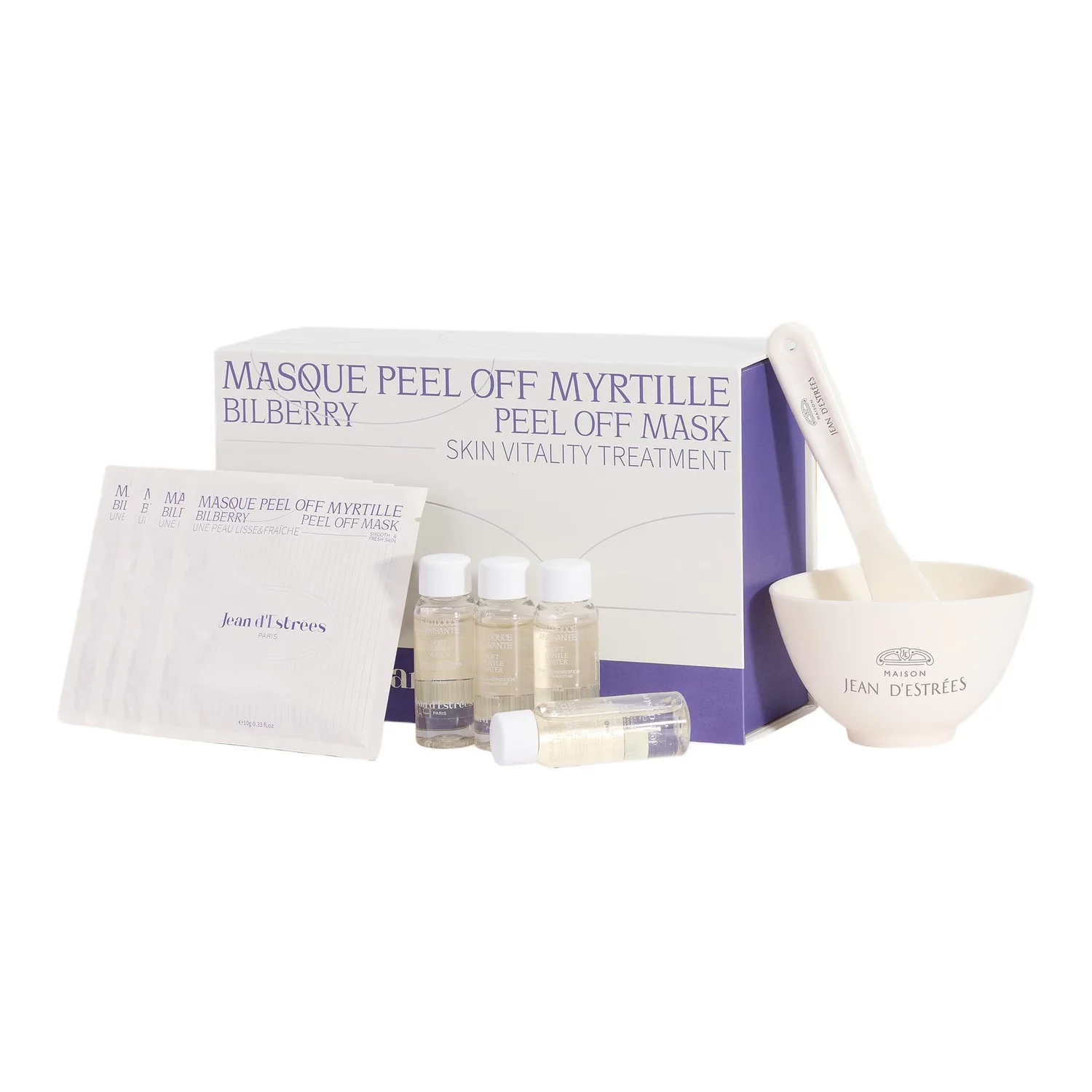 Маска для лица JEAN D'ESTREES — 4 Pcs/Box