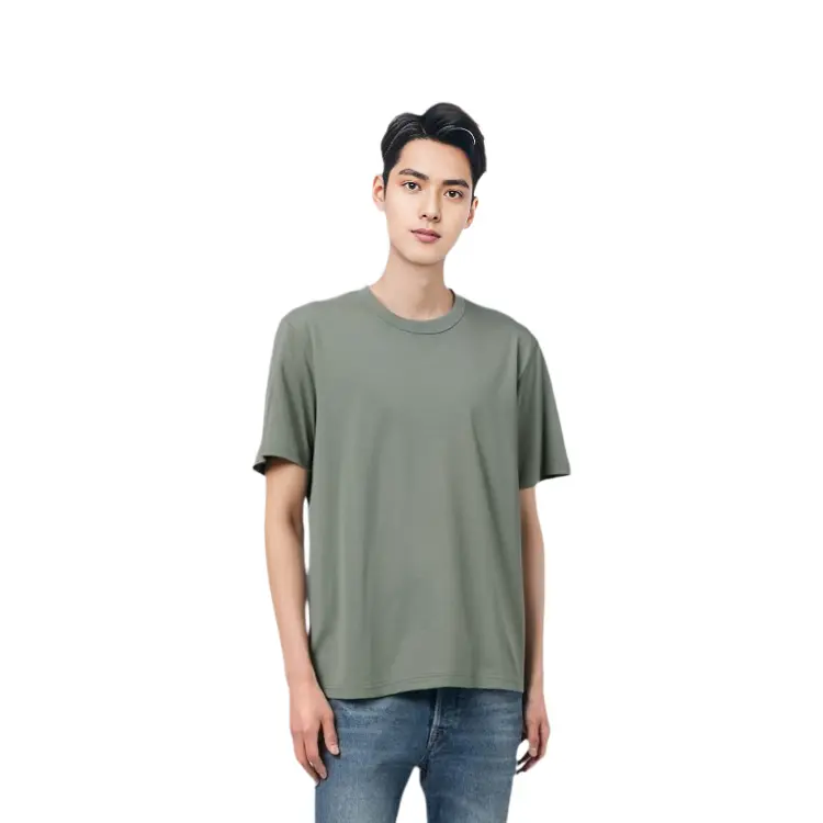 Футболка унисекс Verdant Green Uniqlo, зеленый — фото 3
