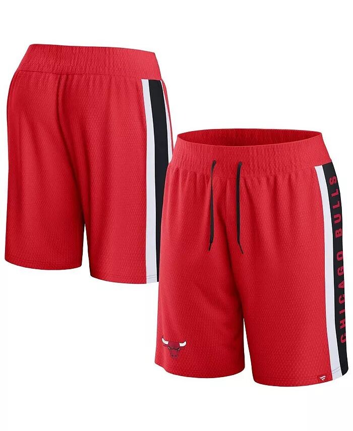 

Мужские красные шорты Chicago Bulls Referee Iconic Mesh Fanatics