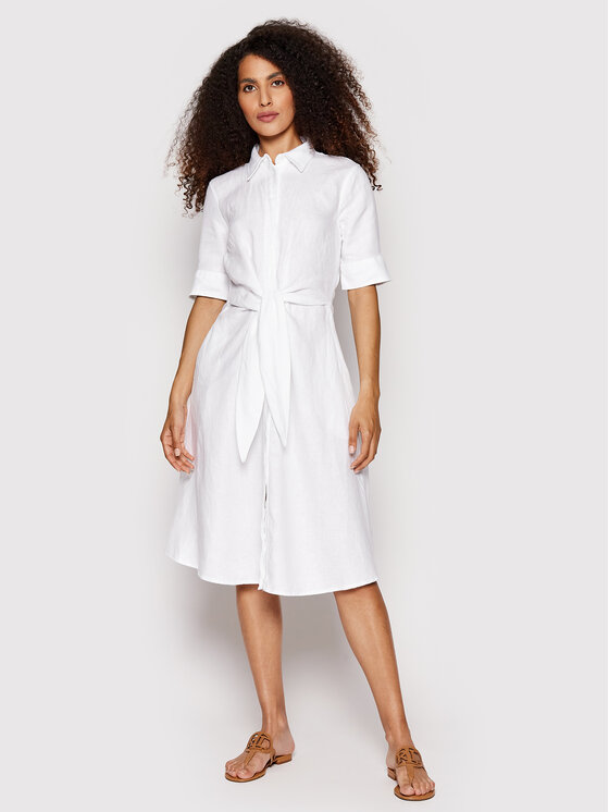 

Платье-Рубашка стандартный крой 200831364001 Lauren Ralph Lauren, белый
