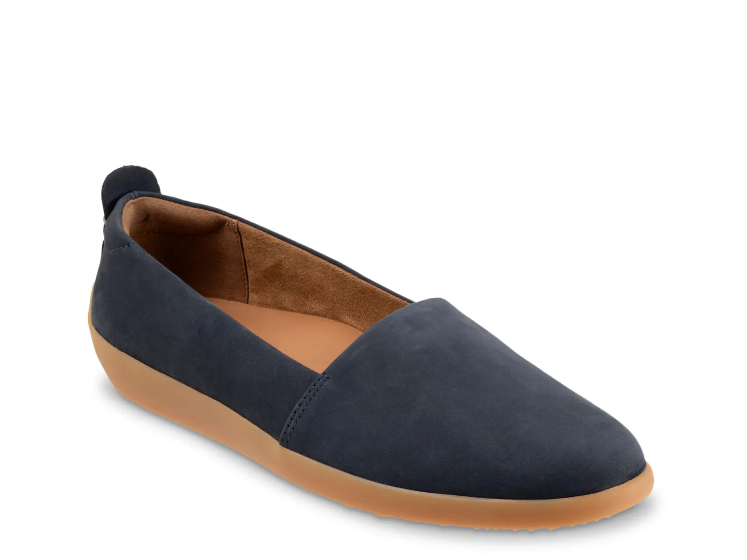 Слипоны Deva Slip-On Softwalk, цвет navynubuck