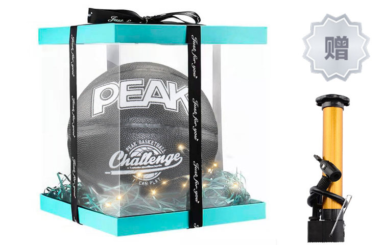 

PEAK Баскетбольный мяч PU черный размер 7 тренировочный unisex Китай