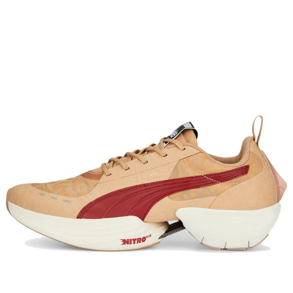 

Кроссовки Puma Running Fast-r Nitro Elite x Ciele 'Dusty Tan', цвет dusty tan/red