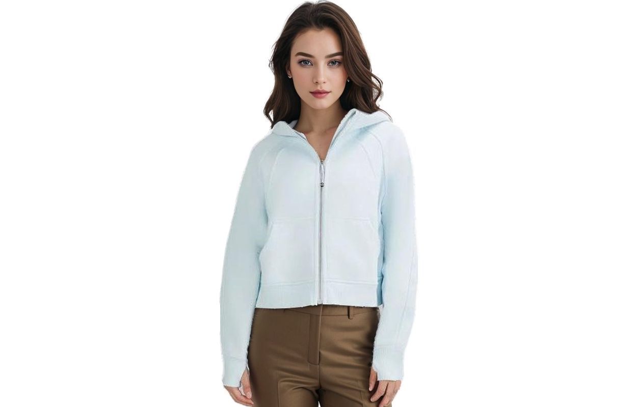 

Lululemon Короткое пальто Scuba Series, Powder Blue/PWBE