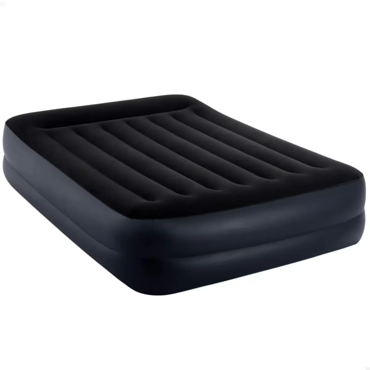 

Двойной надувной матрас Intex размера M Dura-Beam Plus Pillow Rest Raised, черный