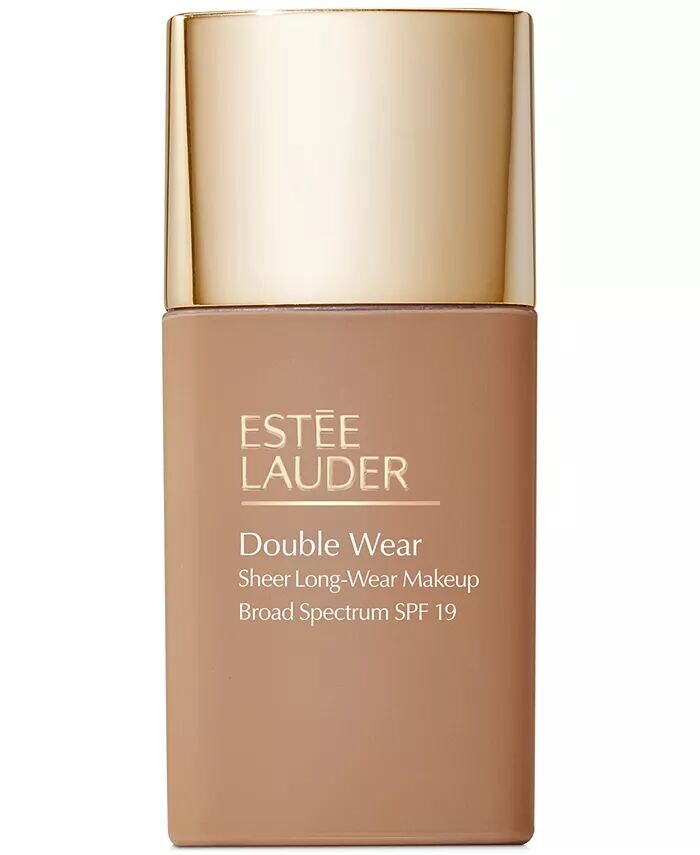 

Прозрачная стойкая тональная основа Double Wear SPF19, 1 унция Estée Lauder, цвет 4C3 Softtan - Medium Tan with cool, rosy-beige undertones