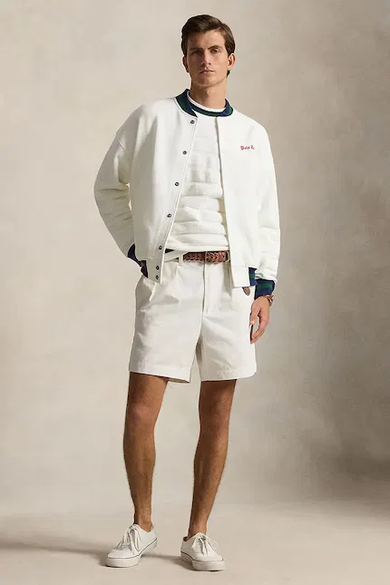 Бомбер Polo Ralph Lauren, белый — фото 3