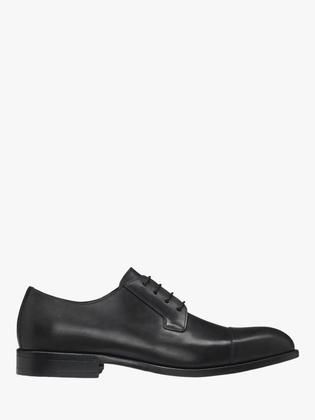 

Кожаные туфли-дерби на шнуровке HUGO BOSS, черный