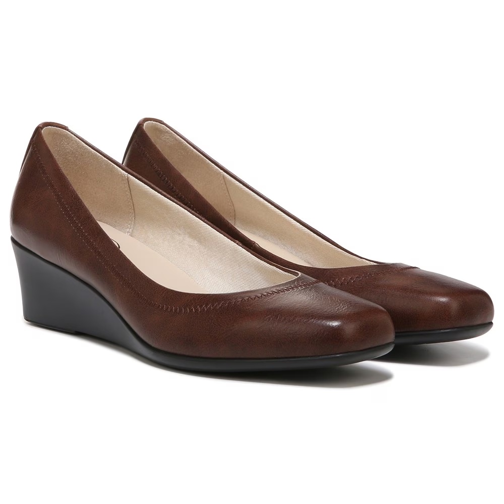 Туфли-лодочки на танкетке Groovy Lifestride, dark tan