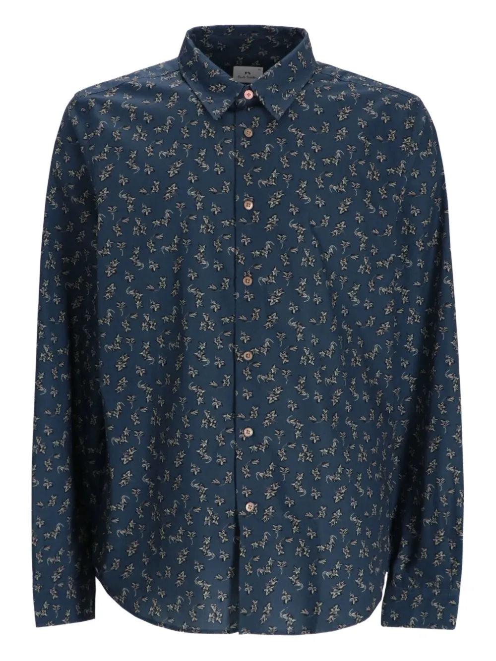 

Рубашка с принтом Paul Smith, синий
