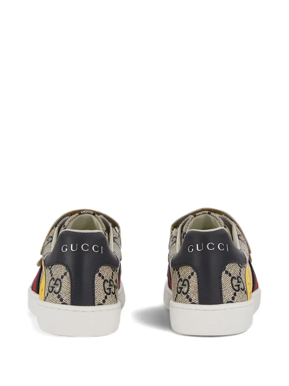 Кроссовки с логотипом X Mr. Men Little Miss Ace Gucci Kids, нейтральный — фото 3