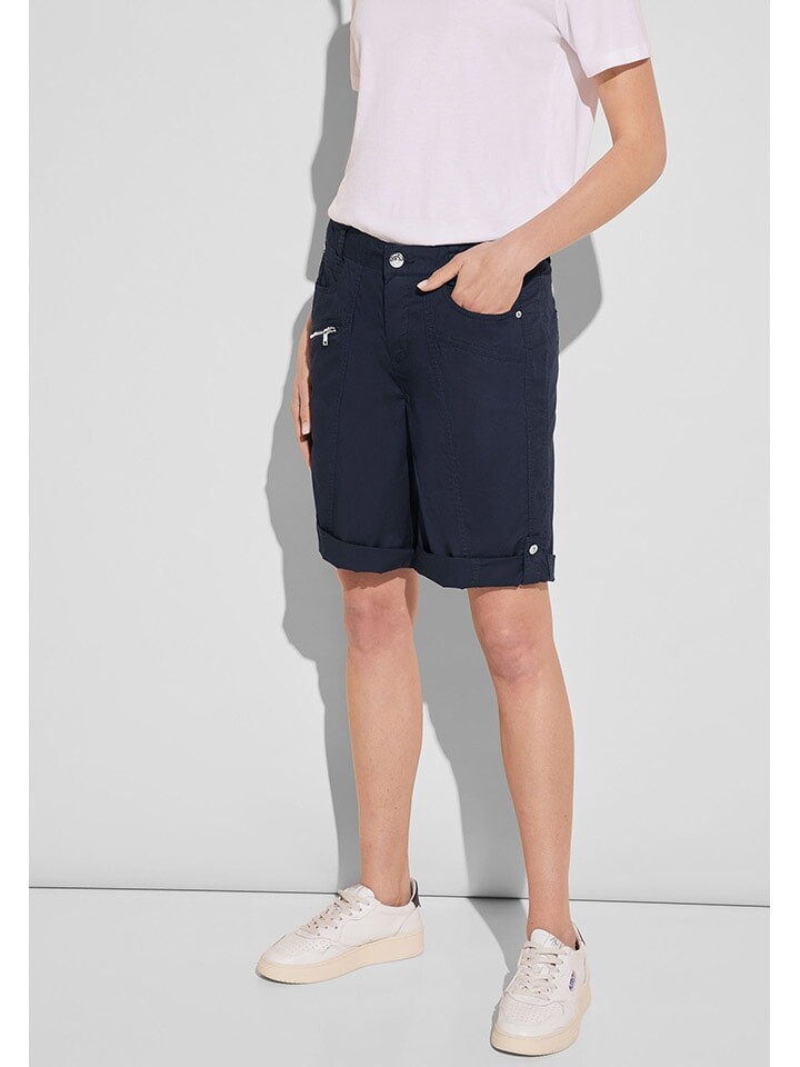 

Шорты Street One, темно-синий